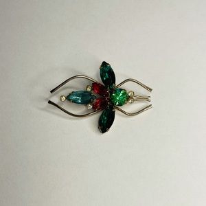 Vintage Coro Sterling Large Insect Brooch